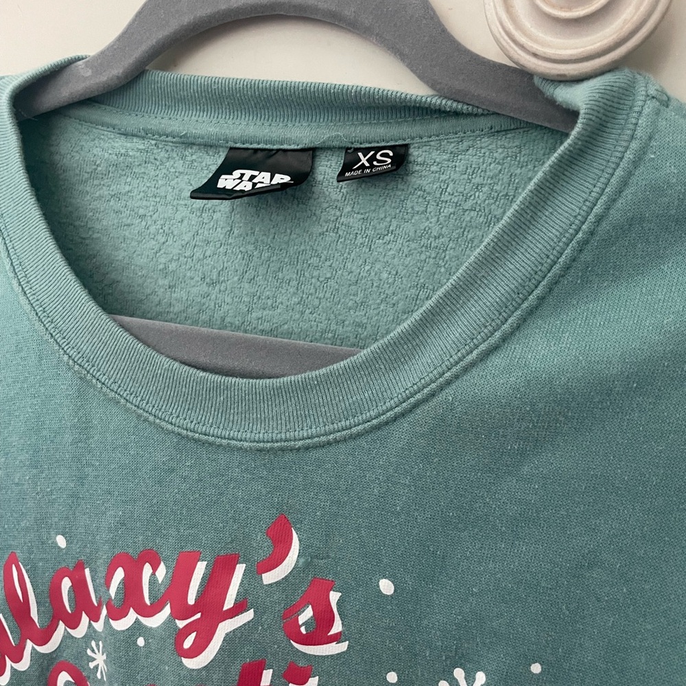 Star Wars Green Sweatshirt Casual